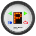 AutoMeter 5759 GAUGE; GEAR POS; 2 1/16in.; INCL INDICATORS; WHITE DIAL; RED LED; BLACK BEZEL - Truck Part Superstore