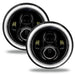 Oracle Lighting 5769J-001 7 in. High Powered LED Headlights, White, Pair - Truck Part Superstore
