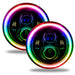 Oracle Lighting 5769J-330 7 in. High Powered LED Headlights, ColorSHIFT, Pair - Truck Part Superstore