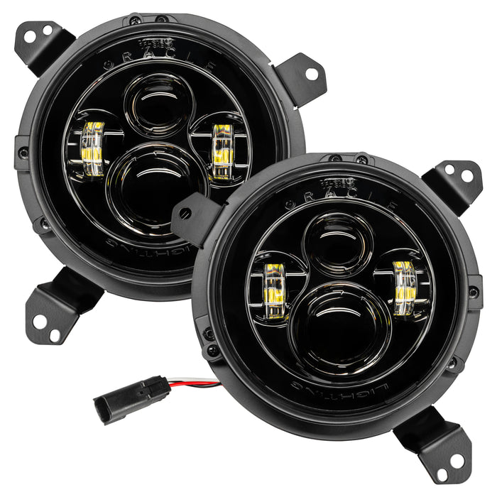 Oracle Lighting 5769J-504 7 in. High Powered LED Headlights, No Halo, Pair - Truck Part Superstore