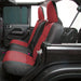 Smittybilt 576230 Neoprene Seat Cover; Red/Black; Front/Rear; Gen 2; Kit; - Truck Part Superstore
