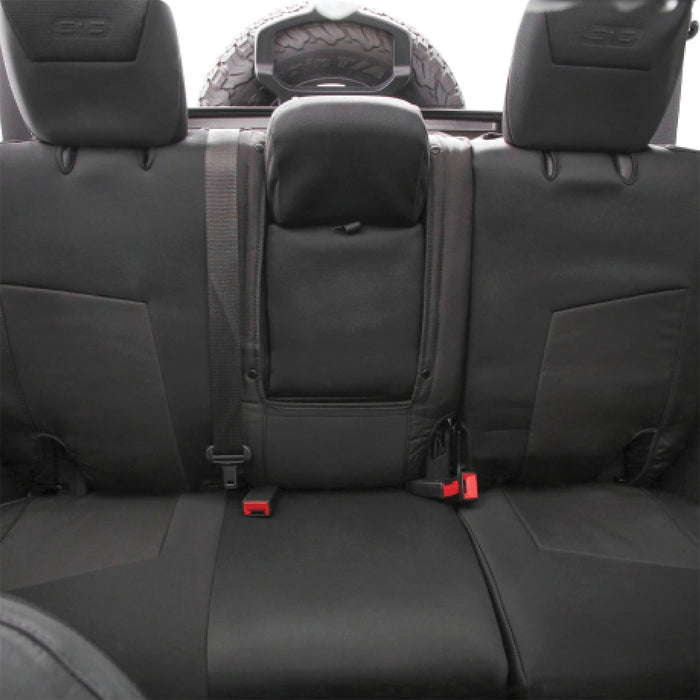Smittybilt 57746501 GEAR Seat Cover; Black; Rear; - Truck Part Superstore