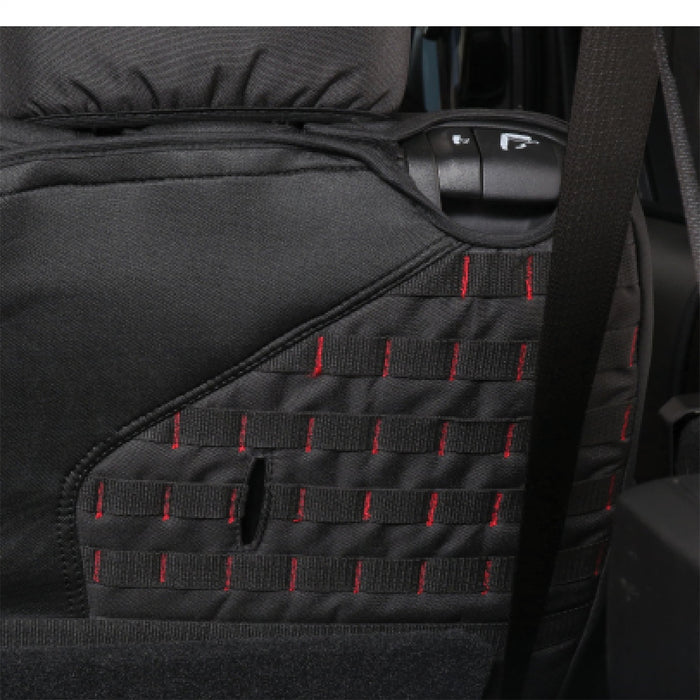 Smittybilt 57746501 GEAR Seat Cover; Black; Rear; - Truck Part Superstore