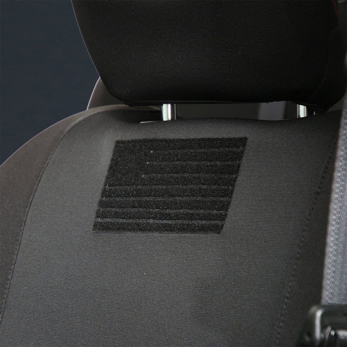 Smittybilt 57747701 GEAR Seat Cover; Black; Front; - Truck Part Superstore