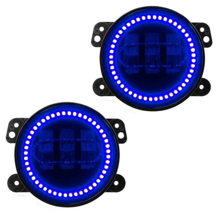 Oracle Lighting 5775-002 High Powered LED Fog Lights, Blue - Truck Part Superstore