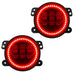 Oracle Lighting 5775-003 High Powered LED Fog Lights, Red - Truck Part Superstore