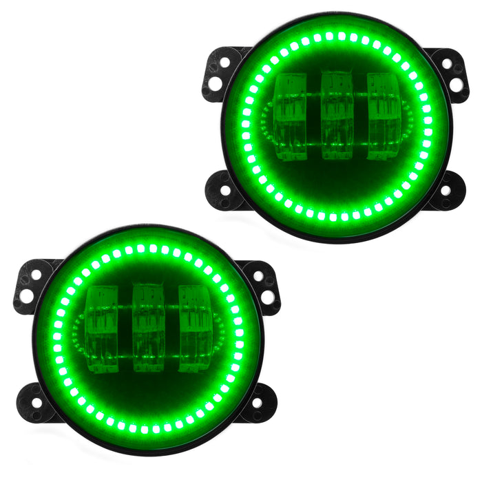 Oracle Lighting 5775-004 High Powered LED Fog Lights, Green - Truck Part Superstore