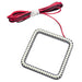 Oracle Lighting 5776-001 Off-Road 3 in. Square WP White LED Halo - Truck Part Superstore