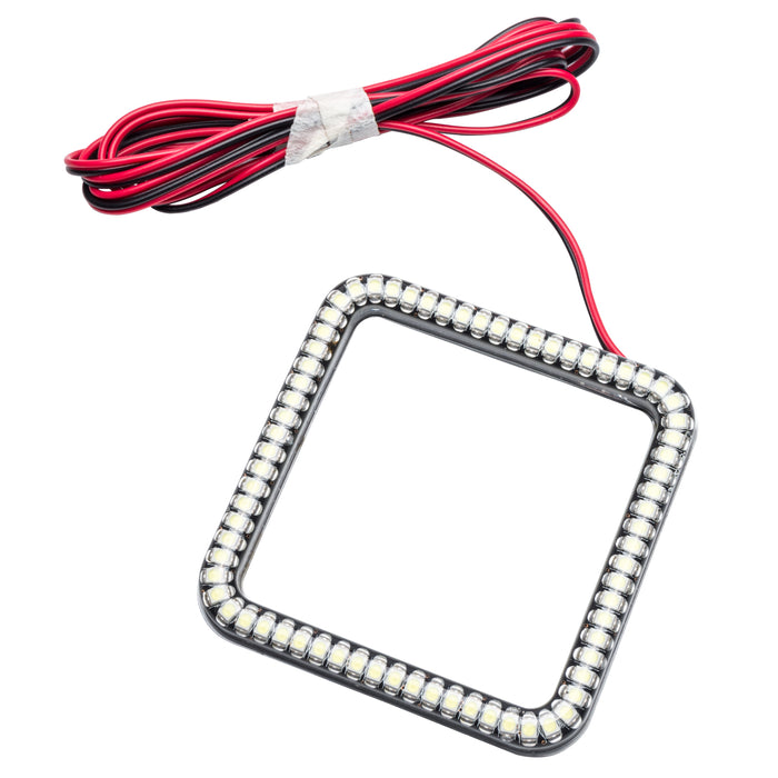 Oracle Lighting 5776-001 Off-Road 3 in. Square WP White LED Halo - Truck Part Superstore