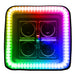 Oracle Lighting 5777-333 Off-Road 3 in. 20W Square LED Spotlight with ColorSHIFT Halo - Truck Part Superstore