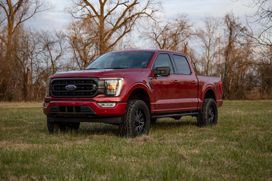 Rough Country 57770 F-150 3 Inch Lift Kit Bolt On w/N3 Struts and V2 Shocks 2021 F-150 4WD Rough Country - Truck Part Superstore