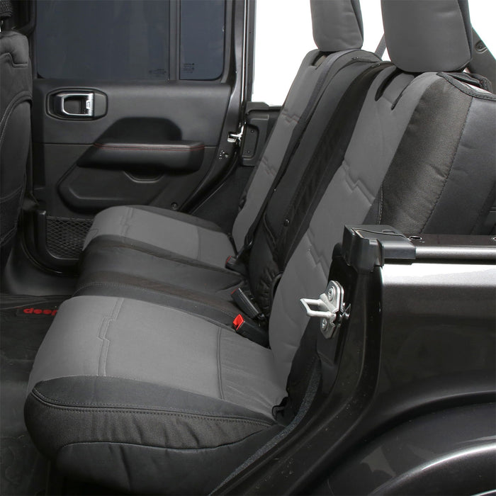Smittybilt 578122 Neoprene Seat Cover; Charcoal/Black; Front/Rear; Gen 2; Kit; - Truck Part Superstore
