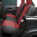 Smittybilt 578130 Neoprene Seat Cover; Red/Black; Front/Rear; Gen 2; Kit; - Truck Part Superstore