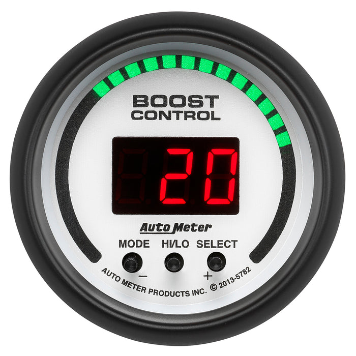 AutoMeter 5782 GAUGE; BOOST CONTROLLER; 2 1/16in.; 30INHG-30PSI; INCL. SOLENOID; DIGITAL; PHANT - Truck Part Superstore