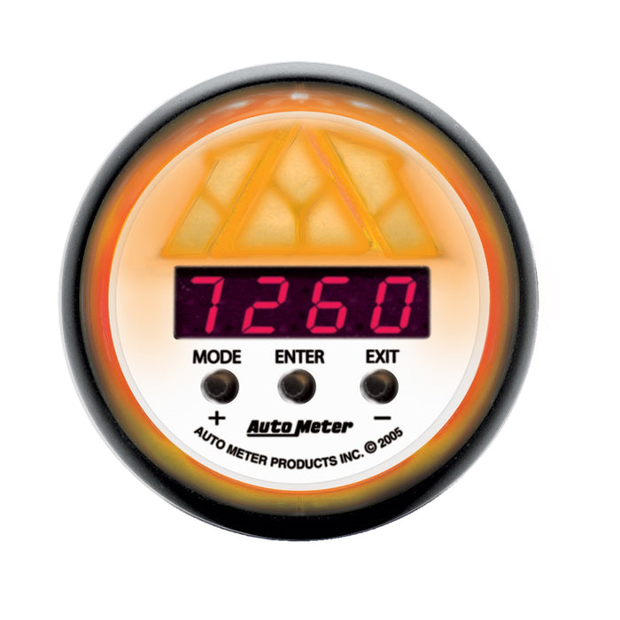 AutoMeter 5788 GAUGE; SHIFT LIGHT; DIGITAL RPM W/MULTI-COLOR LED LIGHT; DPSS LEVEL 2; PHANTOM - Truck Part Superstore