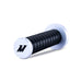 Mishimoto MMSK-BMXSLBK Grip Shift Knob, Black Grip, Silver Top and Bottom - Truck Part Superstore