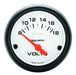 AutoMeter 5791 GAUGE; VOLTMETER; 2 1/16in.; 18V; ELEC; PHANTOM - Truck Part Superstore