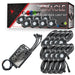 Oracle Lighting 5797-333 Bluetooth ColorSHIFT Underbody Rock Light Kit, 8 PCS - Truck Part Superstore