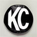 KC Hilites 5800 Cover; 8in. Rnd Black w/Wht KC Soft (pr) - Truck Part Superstore
