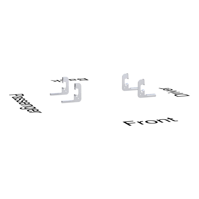 Luverne 580741 Side Entry Step Mounting Brackets - Truck Part Superstore