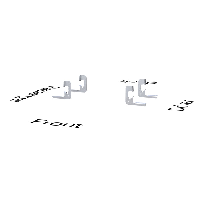 Luverne 580741 Side Entry Step Mounting Brackets - Truck Part Superstore