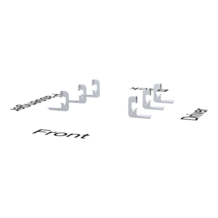 Luverne 580742 Side Entry Step Mounting Brackets - Truck Part Superstore