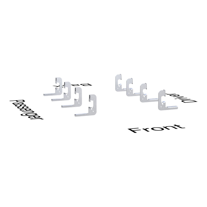 Luverne 580743 Side Entry Step Mounting Brackets - Truck Part Superstore