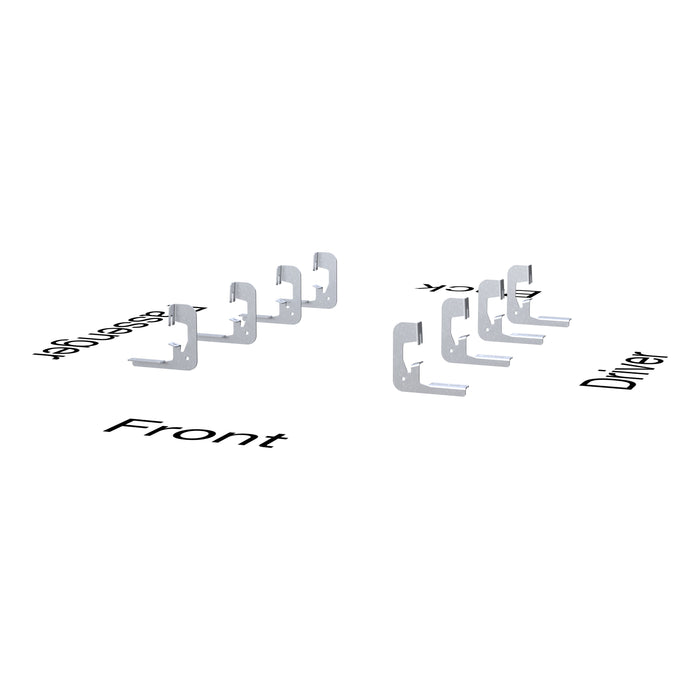 Luverne 580743 Side Entry Step Mounting Brackets - Truck Part Superstore