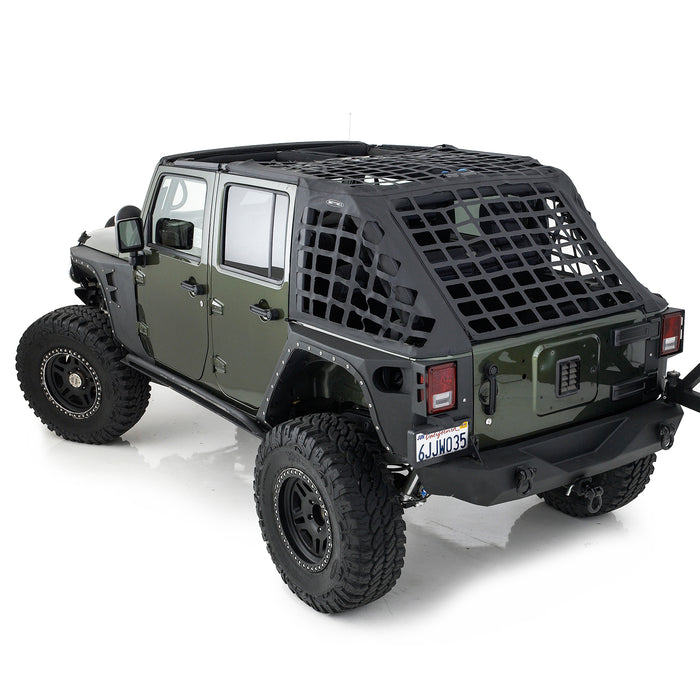 Smittybilt 581035 C-Res Cargo Restraint System 07-18 Wrangler JK 4 Door Black Diamond Smittybilt - Truck Part Superstore