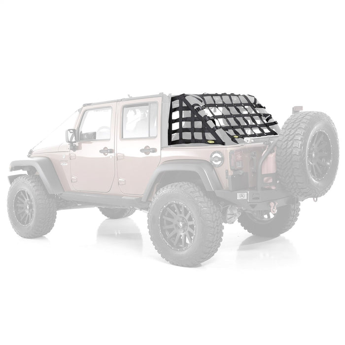 Smittybilt 581135 C-Res Cargo Restraint System 07-18 Wrangler JK 4 Door Black 2 Inch WebbingSmittybilt - Truck Part Superstore
