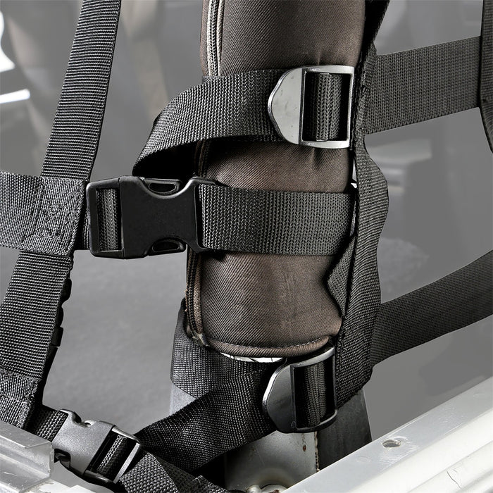 Smittybilt 581135 C-Res Cargo Restraint System 07-18 Wrangler JK 4 Door Black 2 Inch WebbingSmittybilt - Truck Part Superstore