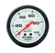 AutoMeter 5812 GAUGE; FUEL PRESSURE; 2 5/8in.; 100PSI; MECHANICAL; PHANTOM - Truck Part Superstore