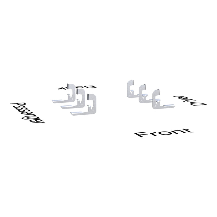 Luverne 581442 Side Entry Step Mounting Brackets - Truck Part Superstore