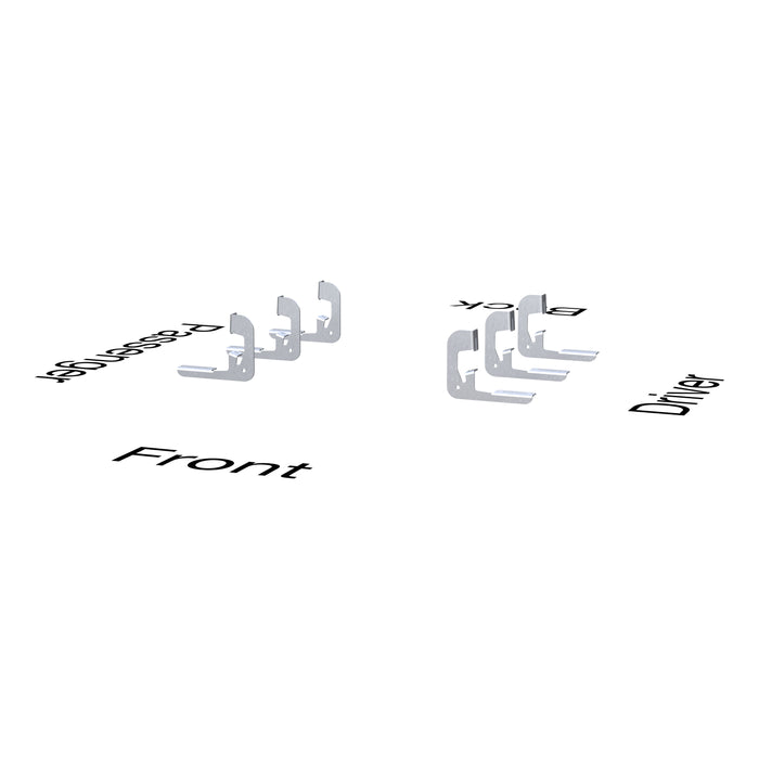 Luverne 581442 Side Entry Step Mounting Brackets - Truck Part Superstore