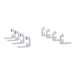 Luverne 581443 Side Entry Step Mounting Brackets - Truck Part Superstore