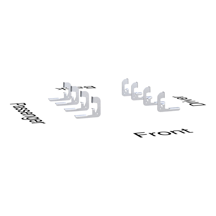 Luverne 581443 Side Entry Step Mounting Brackets - Truck Part Superstore