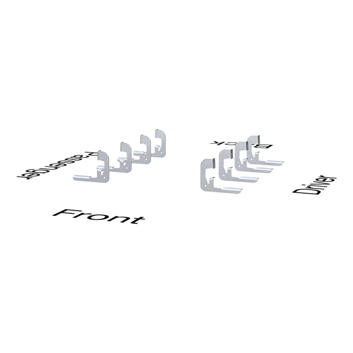 Luverne 581443 Side Entry Step Mounting Brackets - Truck Part Superstore