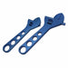 SpeedFx 5825 3 AN To 8 AN Adjustable And 10 AN To 8 AN Adjustable Anodized Blue Alum Set Of 2 - Truck Part Superstore