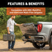 CURT 58265 Protective MultiPro/Multi-Flex Tailgate Sensor with 2in. Hitch Cap - Truck Part Superstore