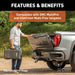 CURT 58266 Protective MultiPro/Multi-Flex Tailgate Sensor with 2-1/2in. Hitch Cap - Truck Part Superstore