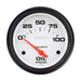 AutoMeter 5827 GAUGE; OIL PRESSURE; 2 5/8in.; 100PSI; ELECTRIC; PHANTOM - Truck Part Superstore