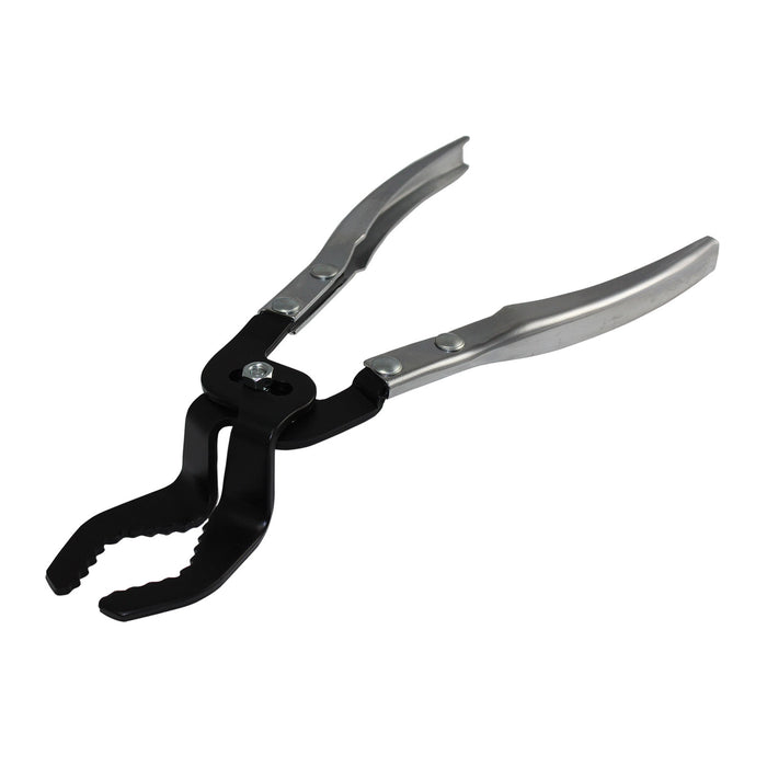 SpeedFx 5827 Radiator Hose Shark Tooth; Adjustable; Black/ Silver - Truck Part Superstore