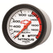 AutoMeter 5828-00406 GAUGE; NITROUS PRESSURE; 2 5/8in.; 2000PSI; MECHANICAL; CHEVY RED BOWTIE; WHITE - Truck Part Superstore