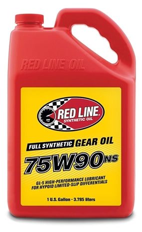 Red Line Oil 58305 75W90NS Gear Oil Synthetic GL-5 Gear Oil For Manual Transmissions 1 Gallon Red Line Oil - Truck Part Superstore