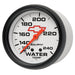 AutoMeter 5832-00406 GAUGE; WATER TEMP; 2 5/8in.; 120-240deg.F; MECHANICAL; CHEVY RED BOWTIE; WHITE - Truck Part Superstore