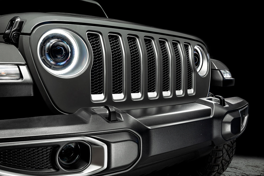 Oracle Lighting 5839-023 Oculus Switchback Bi-LED Projector Headlights for Jeep JL / Gladiator JT - Truck Part Superstore