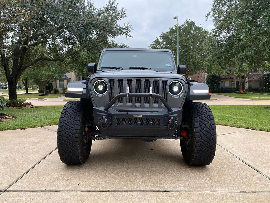Oracle Lighting 5839-023 Oculus Switchback Bi-LED Projector Headlights for Jeep JL / Gladiator JT - Truck Part Superstore