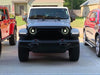 Oracle Lighting 5839-023 Oculus Switchback Bi-LED Projector Headlights for Jeep JL / Gladiator JT - Truck Part Superstore