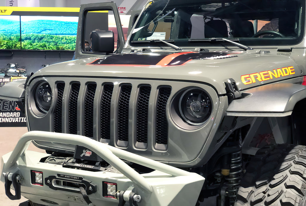 Oracle Lighting 5839-023 Oculus Switchback Bi-LED Projector Headlights for Jeep JL / Gladiator JT - Truck Part Superstore