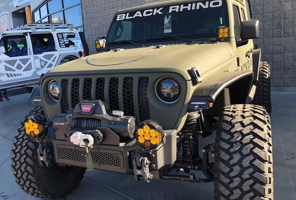 Oracle Lighting 5839-023 Oculus Switchback Bi-LED Projector Headlights for Jeep JL / Gladiator JT - Truck Part Superstore